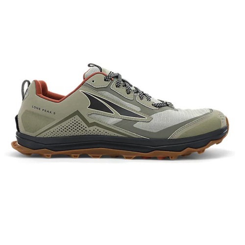 Chaussure Trail Altra Lone Peak 5 Homme Vert Clair Olive [LUMKB]